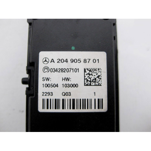 Mercedes-Benz A2049058701 Блок кнопок аварийки, отключения парктроников, "ECO" C-Class W204