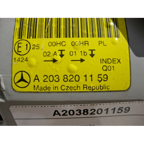 Mercedes-Benz A2038201159 Фара левая галоген C-Class W203 рестайл