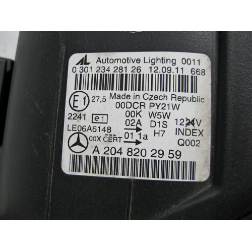 Mercedes-Benz A2048202959 Фара левая адаптивная C-Class W204 до рестайл
