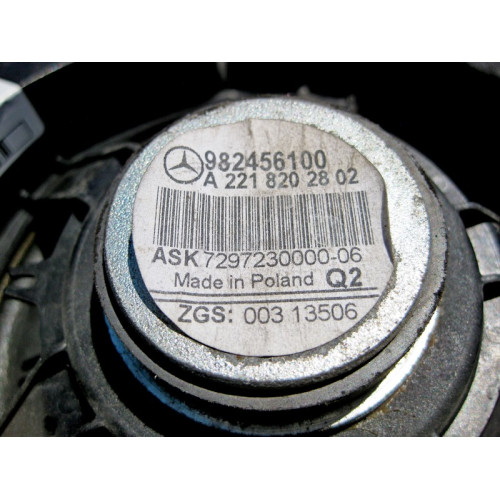 Mercedes-Benz A2218202802 Аудио динамик передней левой двери S-Class W221