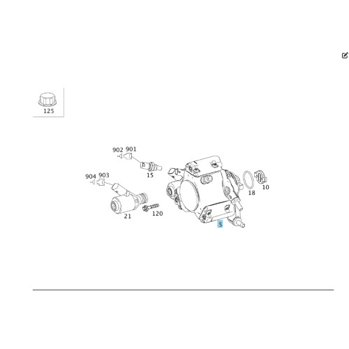 Mercedes-Benz A6460700201 ТНВД DELPHI OM646