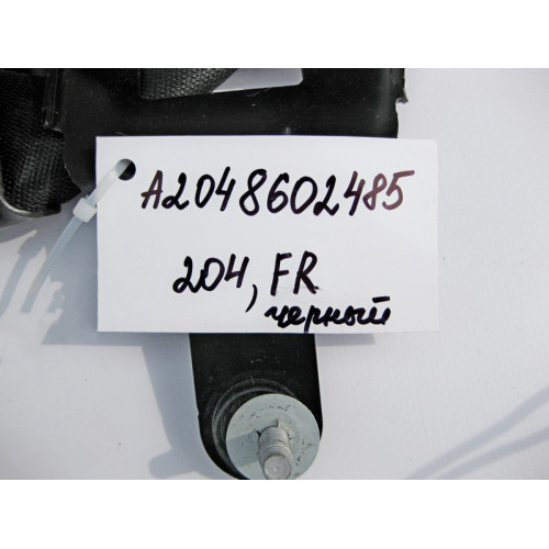Mercedes-Benz A2048602485 9C94 Ремень безопасности передний правый чёрный W204 X204