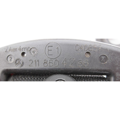 Mercedes-Benz A2118604286 Ремень безопасности передний правый чёрный W211 C219