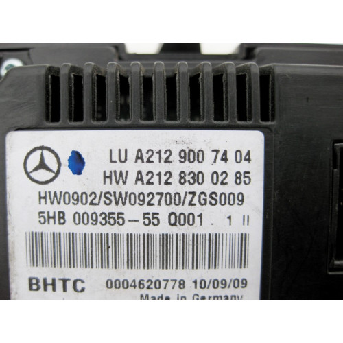 Mercedes-Benz A2129007404 Блок управления климатом E-Class W212