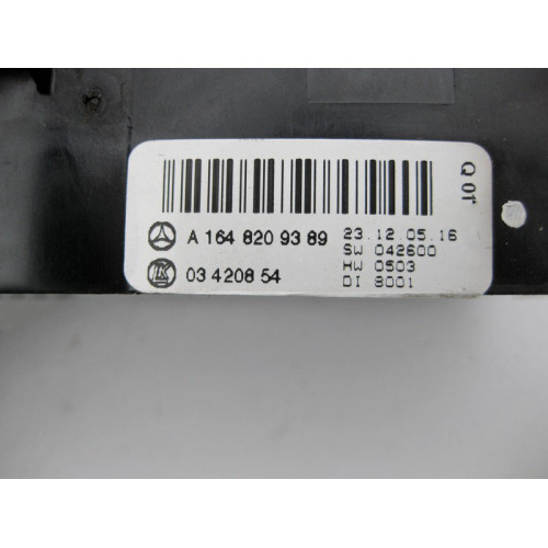 Mercedes-Benz A1648209389 9174 Задний блок управления климатом ML W164 R-Class W251