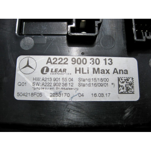 Mercedes-Benz A2229003013 Блок управления фарой S-Class W222 E-Class W213 C238
