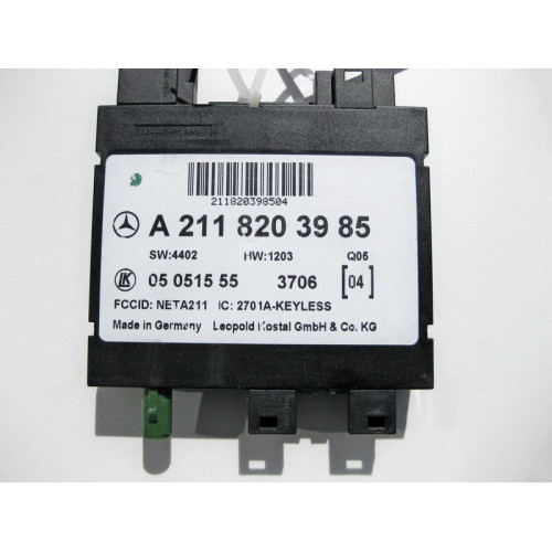 Mercedes-Benz A2118203985 Блок дистанционного управления Keyless E-Class W211 CLS C219