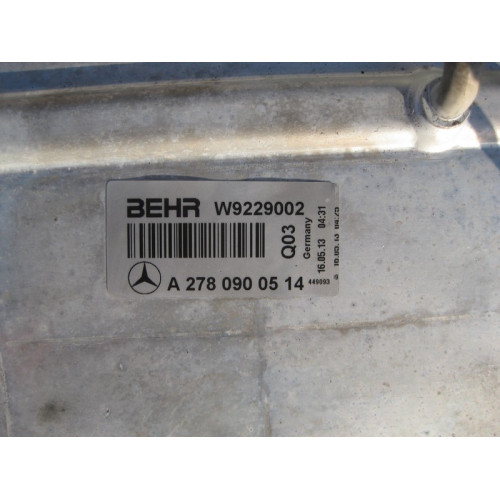 Mercedes-Benz A2780900514 Интеркулер для двигателя М278 V8 4.6 л A2780900414