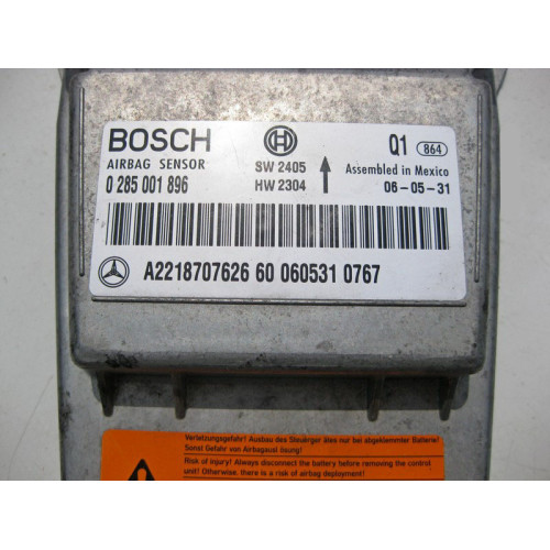 Mercedes-Benz A2218707626 Блок управления подушек безопасности S-Class W221 CL C216