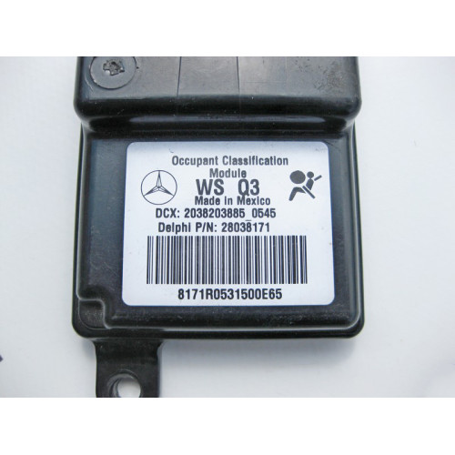 Mercedes-Benz A2038203885 Блок управления датчиком присутствия пассажира C-Class W203 E-Class W211