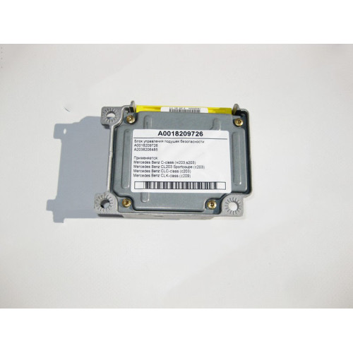Mercedes-Benz A0018209726 Блок управления подушек безопасности C-Class W203 CLC C203 CLK C209