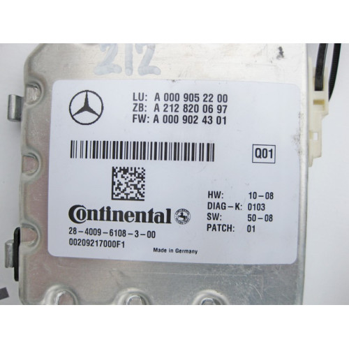 Mercedes-Benz A0009052200 Multifunction camera E-Class W212 C207 S-Class W221