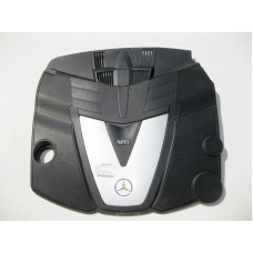 A6420100167 Пластиковая декоративная крышка двигателя OM642 V6 3.0 cdi облез хром со значка ML W164 GL X164 E-Class W211 CLS C219 S-Class W221