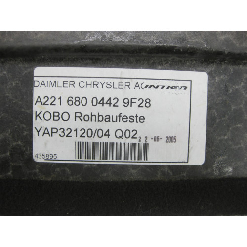 Mercedes-Benz A2216800442 9F28 Пол багажника задняя часть S-Class W221 S-class short W221 S-class long V221