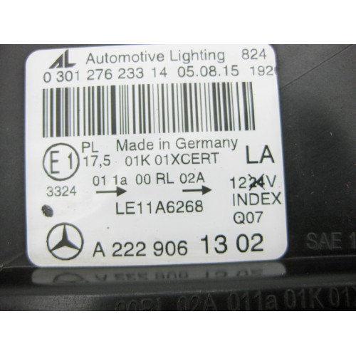 Mercedes-Benz A2229062304 Фара левая под ночное видение S-Class W222