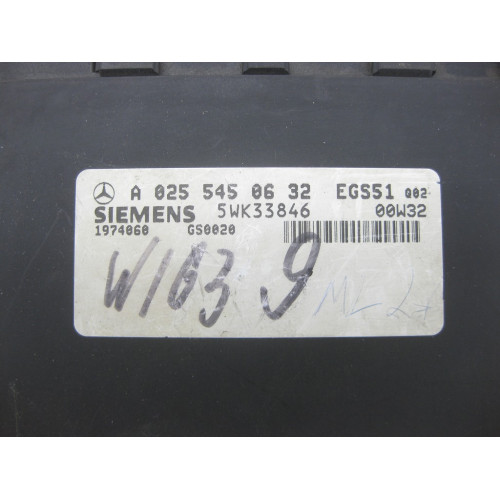 Mercedes-Benz A0255450632 Блок управления 5 ступенчатой АКП EGS51 ML W163
