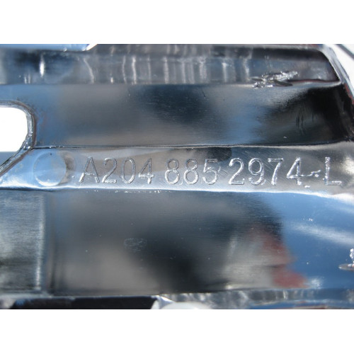 Mercedes-Benz A2048852974 Новая хром накладка левой решётки AMG бампера C-Class W204 рестайл