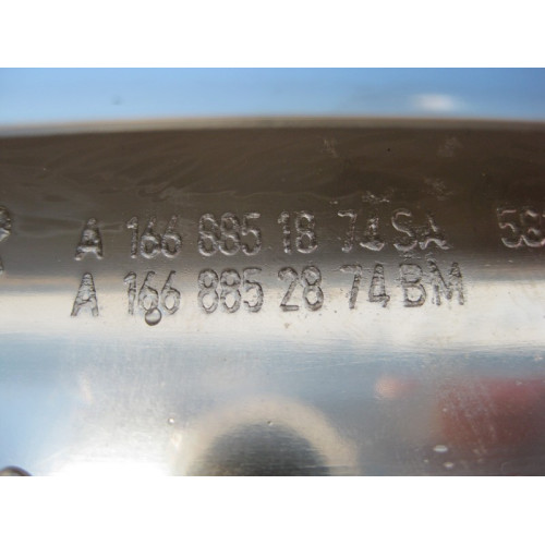Mercedes-Benz A1668851874 Новая хром накладка правого ДХО GL X166 AMG