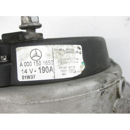 Mercedes-Benz A0001501650 Генератор с водяным охлаждением для двигателя OM611 OM612 OM613