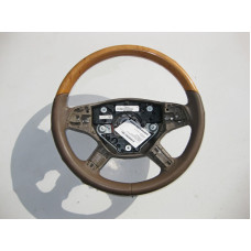 A1644602903 1B61 Steering wheel dark beige leather with light birch wood GL X164