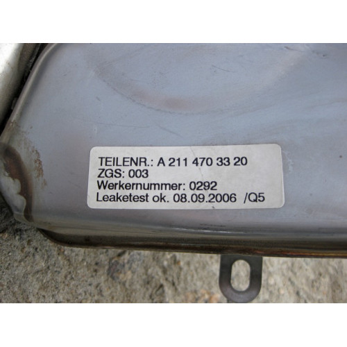 Mercedes-Benz A2114703320 Gasoline filler metal USA E-Class W211 CLS C219