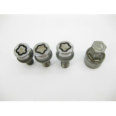 B66470153 Security hub bolt set M12 x 1.5 x 21 mm C-Class W203 E-Class W210 CLK C208 SLK R170 R171