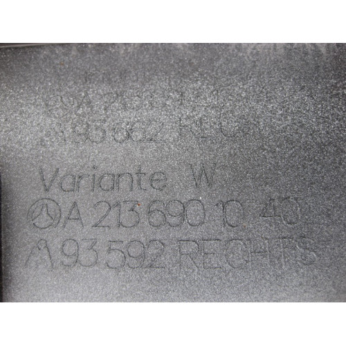 Mercedes-Benz A2136980854 9999 Threshold right avantgarde complete with chrome E-Class W213