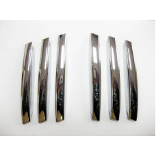 A1668800082 Комплект хром накладок на решётки капота ML GLE W166 C292 GL GLS X166
