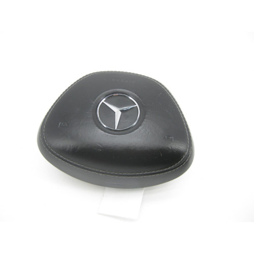 Mercedes-Benz A2228600002 7J20 Подушка в руль темно-серая в коже S-Class W222
