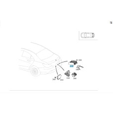 A1179008800 Аудіопідсилювач HARMAN CLA C117 GLA X156 A-class W176 B-class W242 B-class W246