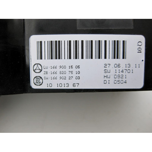 Mercedes-Benz A1669001505 Задний блок управления климатом ML GLE W166 C292 GL GLS X166