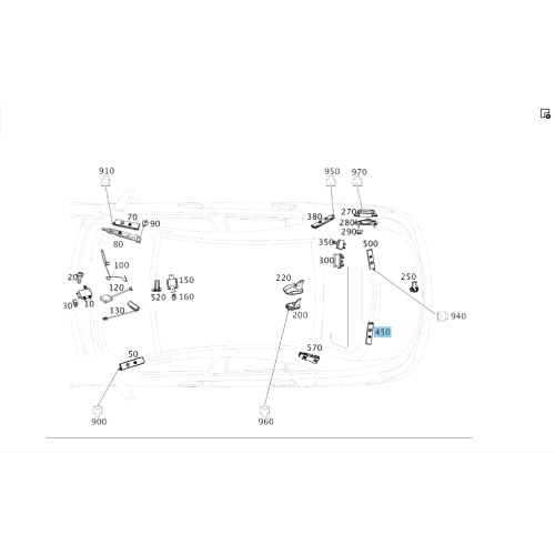 Mercedes-Benz A1669051702 Антенный усилитель C-Class Coupe С205 C-Class W205 C-class Estate S205 C-Class Cabrio A205 GLC Coupe C253 GLC X253 SLK/SLC R172 ML/GLE W1