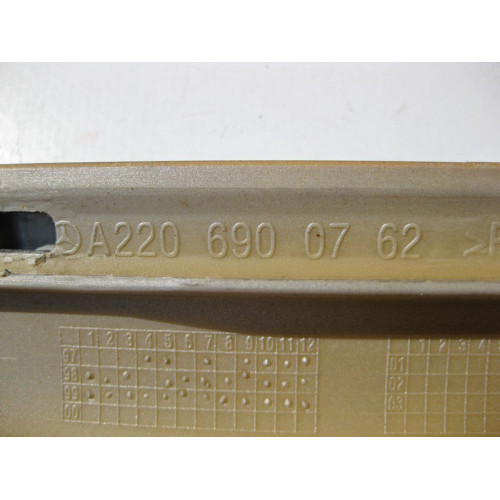 Mercedes-Benz A2206900762 Молдинг задней левой двери с хромом S-Class W220