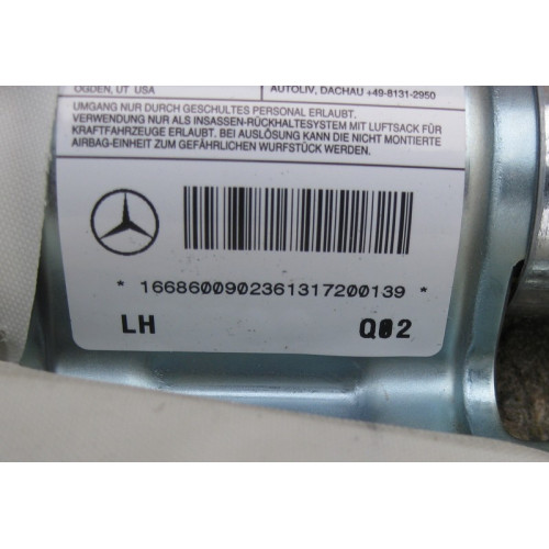 Mercedes-Benz A1668600902 Потолочная левая подушка безопасности GL X166