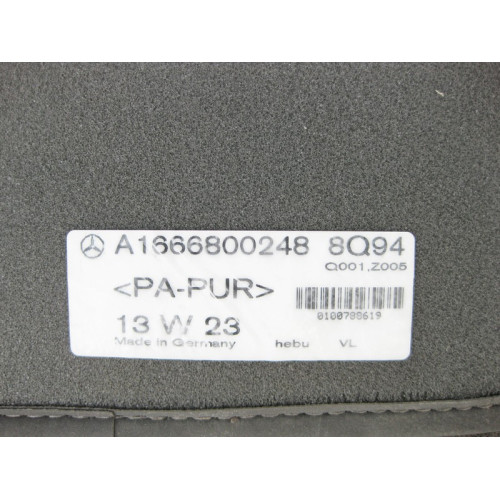 Mercedes-Benz A1666800048 8Q94 Комплект коричневых ковриков ML W166 GL X166