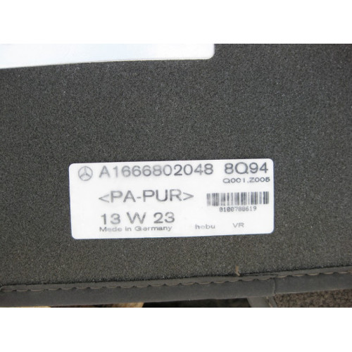 Mercedes-Benz A1666800048 8Q94 Комплект коричневых ковриков ML W166 GL X166