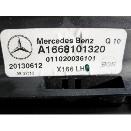 Mercedes-Benz A1668101320 9051 Солнцезащитная шторка задней левой двери GL X166