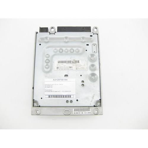 Mercedes-Benz A2128700194 Audio amplifier Harman / Becker E-Class W212