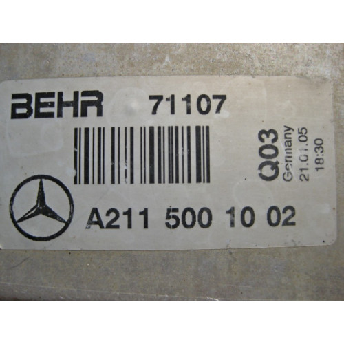 Mercedes-Benz A2115001002 Интеркулер E-Class W211