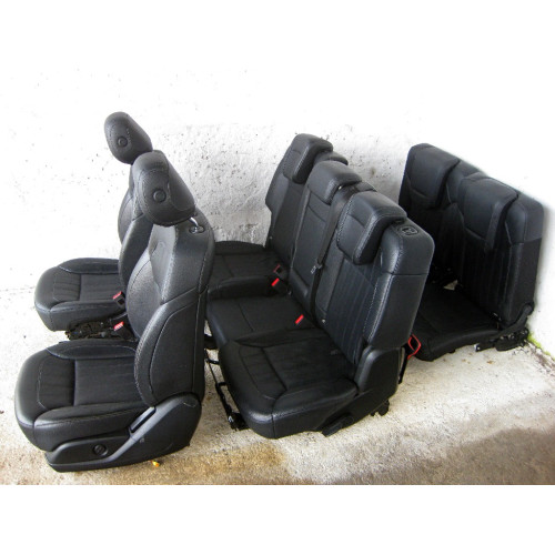 Mercedes-Benz A1669103108 9D88 Комплект сидений чёрный кожзам GLS X166