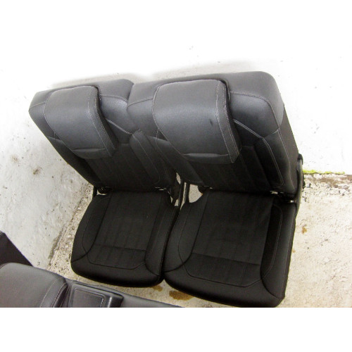 Mercedes-Benz A1669103108 9D88 Комплект сидений чёрный кожзам GLS X166