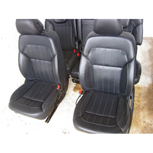 Mercedes-Benz A1669103108 9D88 Комплект сидений чёрный кожзам GLS X166
