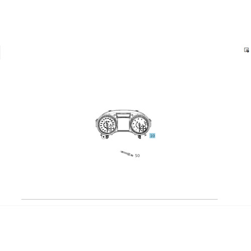 Mercedes-Benz A1179007200 Instrument cluster dashboard, petrol, AMG CLA C117 GLA X156