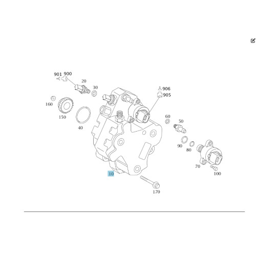Mercedes-Benz A6400700801 ТНВД OM640