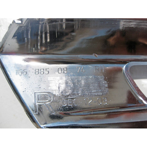 Mercedes-Benz A1668850874 Новая хром накладка правого ДХО ML W166