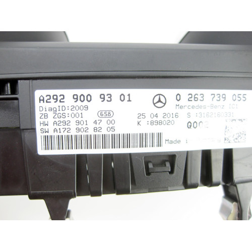 Mercedes-Benz A2929009301 Щиток - Приборная панель GLE Coupe C292