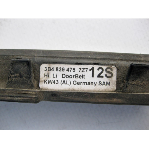 VAG 3B4839475 Хром молдинг под стекло задней левой двери VW Passat B5+