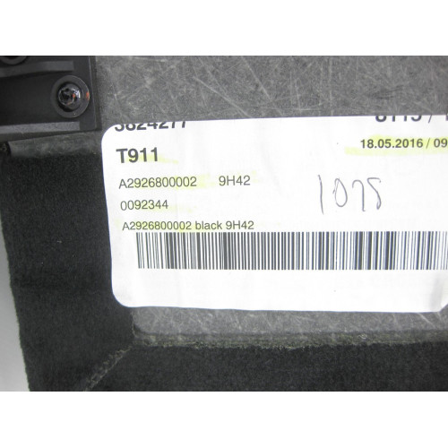 Mercedes-Benz A2926800002 9H42 Пол багажника без ручки открытия GLE Coupe C292