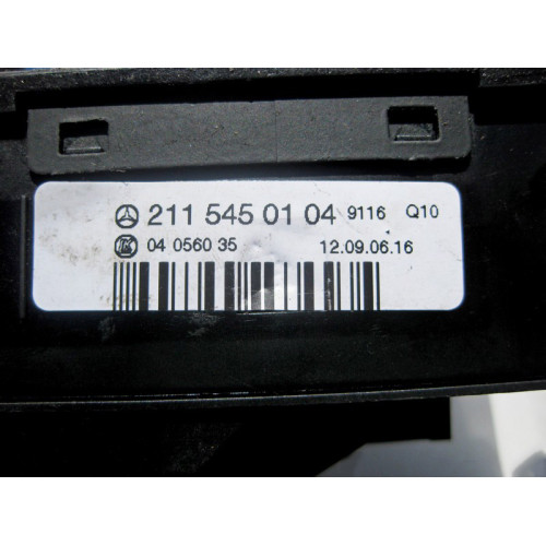 Mercedes-Benz A2115450104 9116 Переключатель освещений фар черный матовый E-Class W211