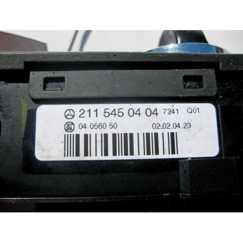 Mercedes-Benz A2115450404 7241 Переключатель света фар Англия цвет "Антрацит" E-Class W211